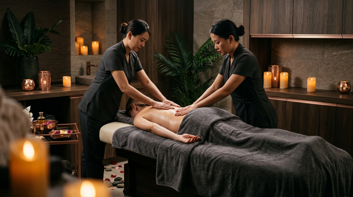 Four Hand Signature Massage at Rosado Spa Mohali